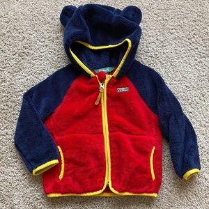 L.L. Bean fleece toddler jacket size 2T